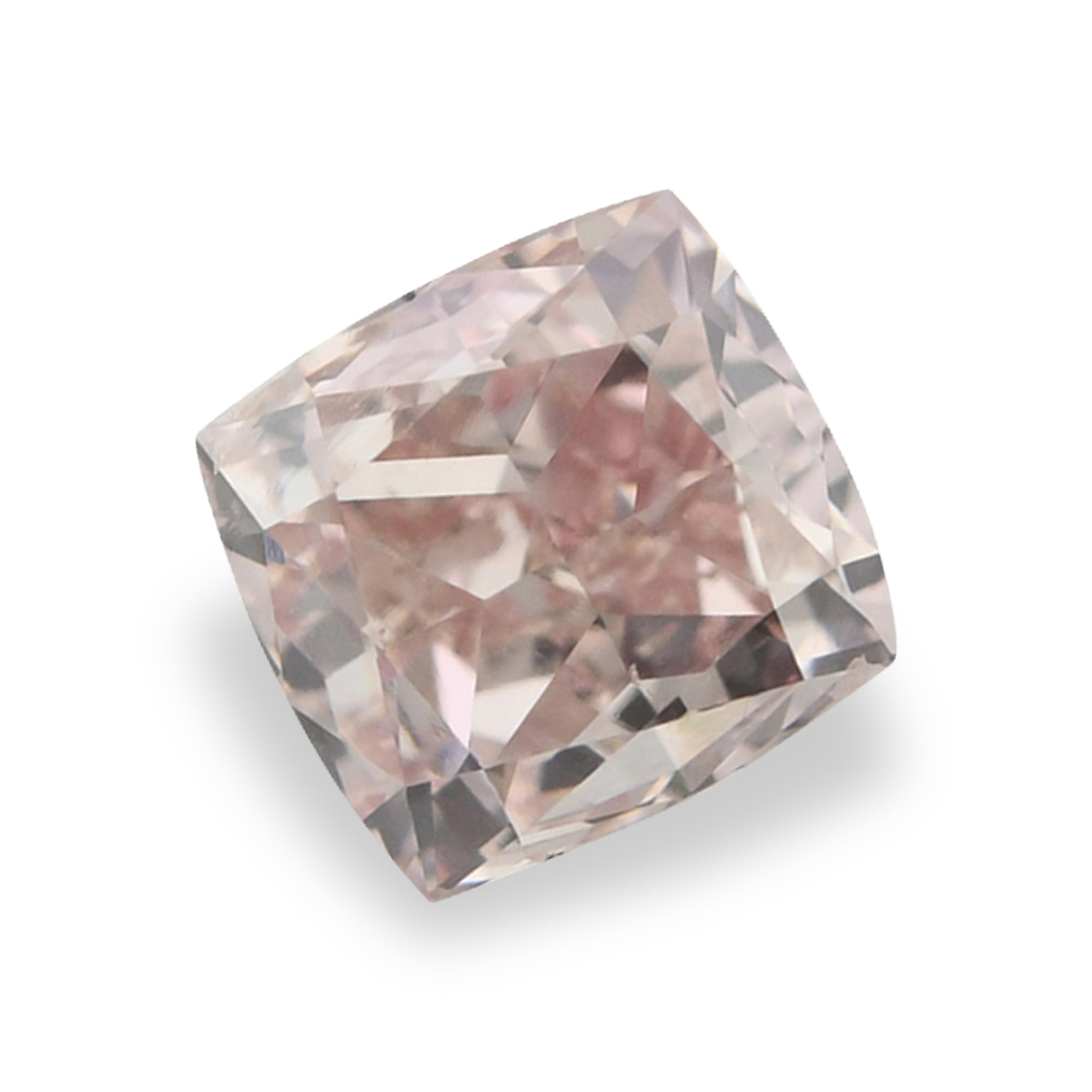 1.03 Carat Fancy Pink Cushion Diamond SI2 GIA