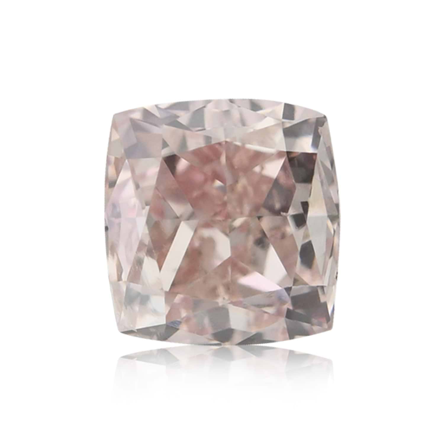 1.03 Carat Fancy Pink Cushion Diamond SI2 GIA