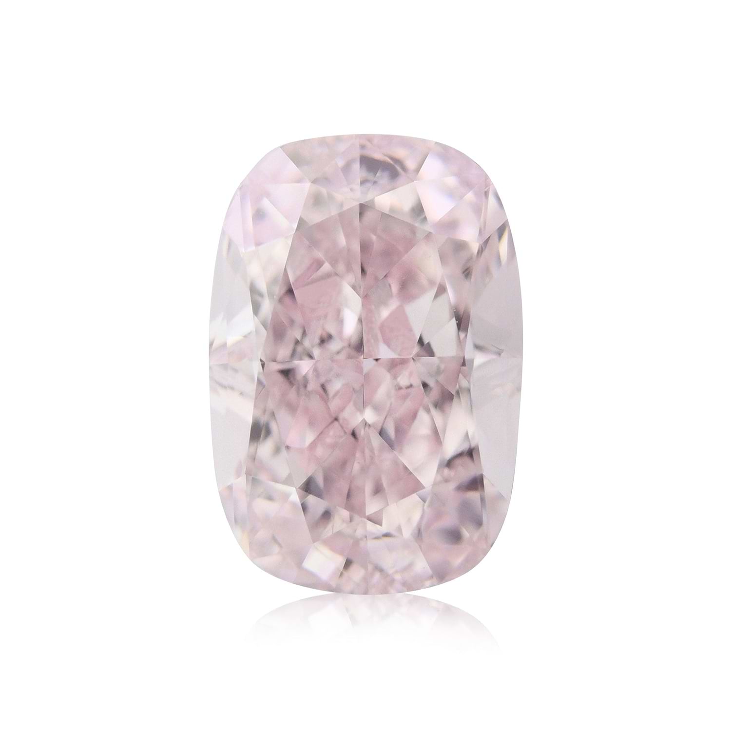 1.32 Carat Fancy Pink Cushion Diamond IF GIA