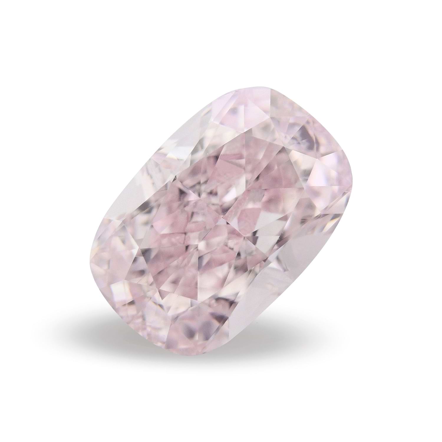 1.32 Carat Fancy Pink Cushion Diamond IF GIA