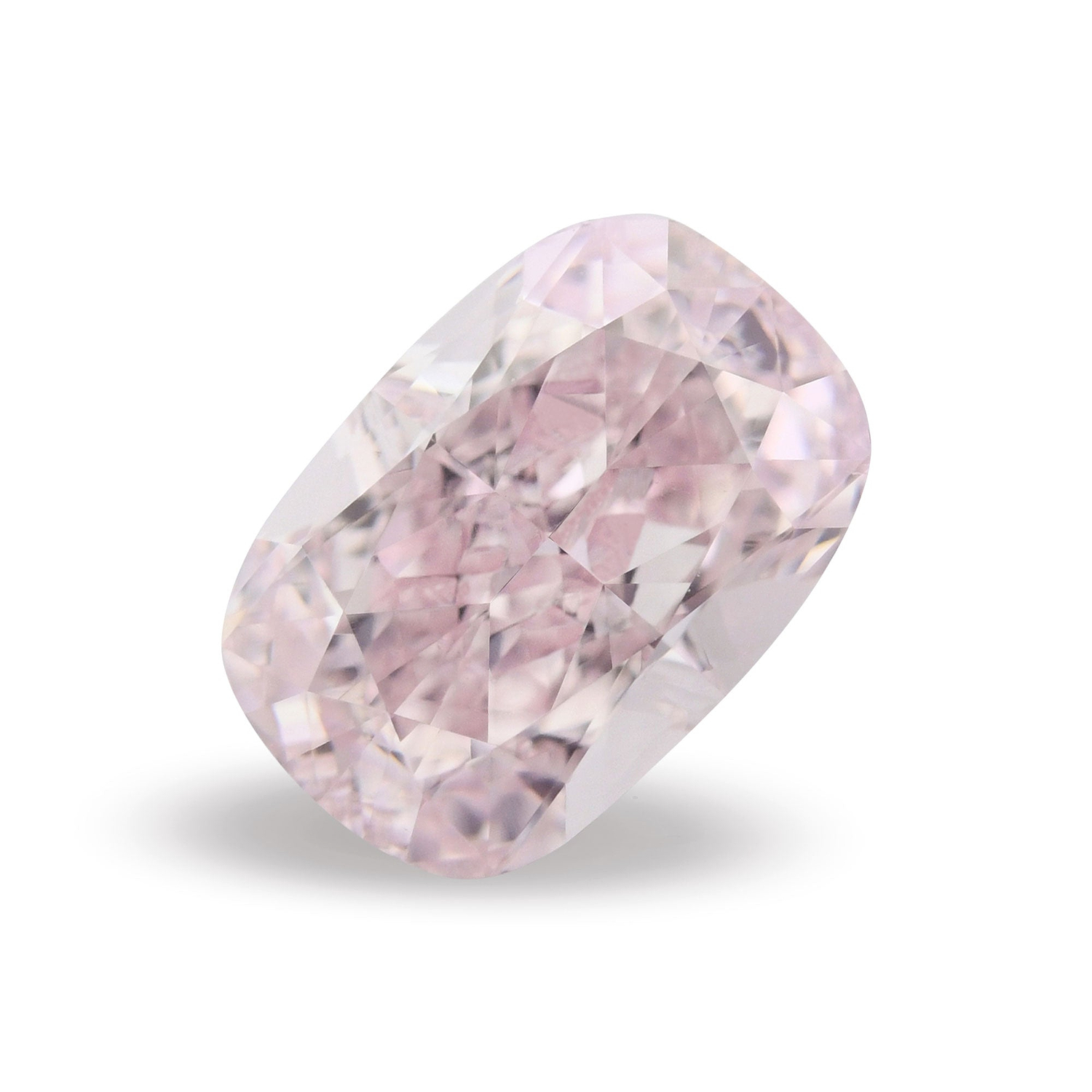 1.32 Carat Fancy Pink Cushion Diamond IF GIA