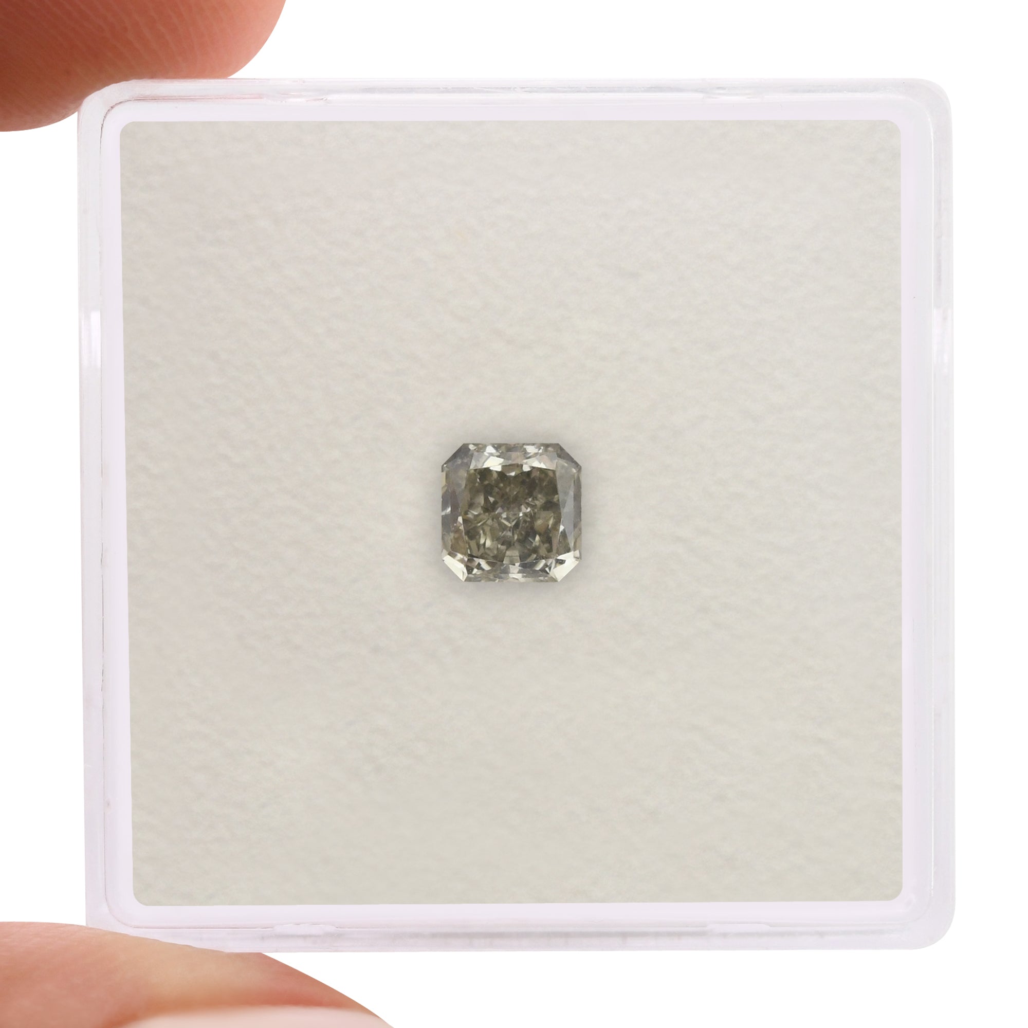 175-00002 - 18k White Gold Diamond Cross Pendant – H.L. Gross
