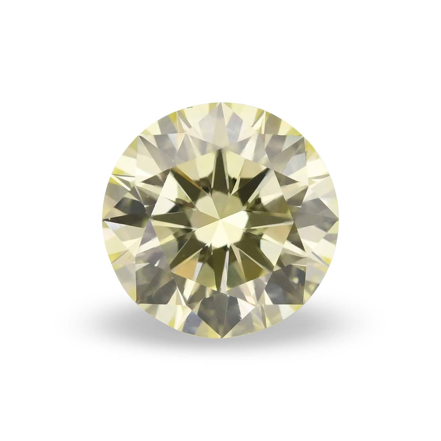 0.81 Carat Y-Z Round Brillant Diamond SI1 GIA