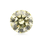0.81 Carat Y-Z Round Brillant Diamond SI1 GIA