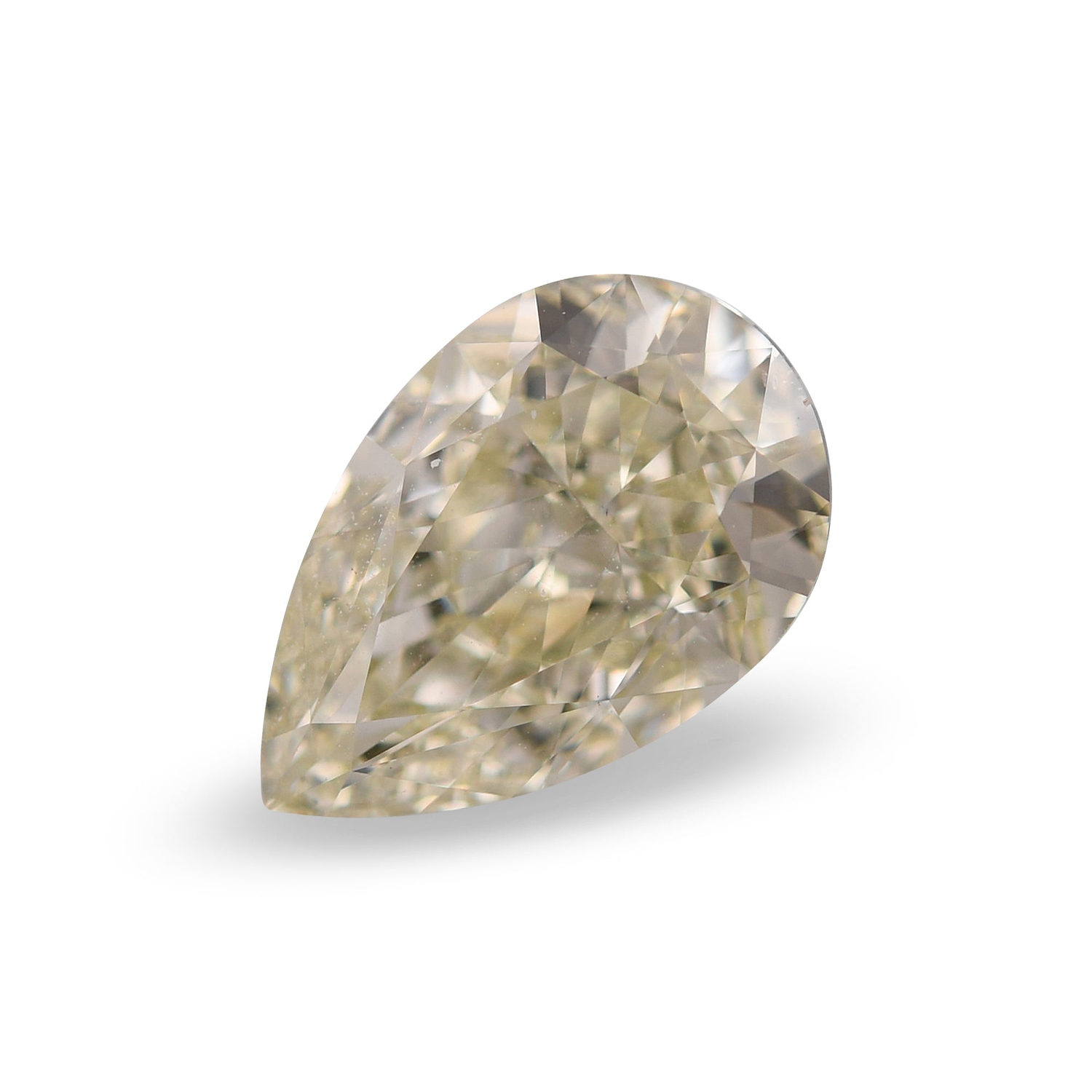 3.07 Carat U-V Pear Diamond VS2 GIA