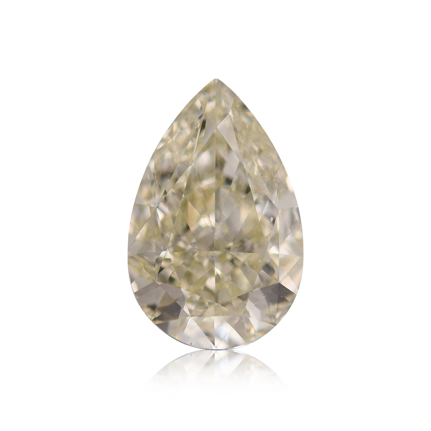 3.07 Carat U-V Pear Diamond VS2 GIA