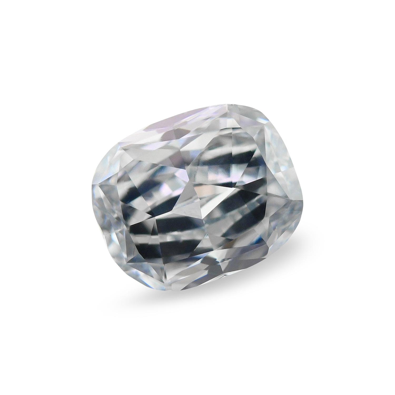 1.01 Carat Fancy Grayish Blue Cushion Diamond VS1 GIA