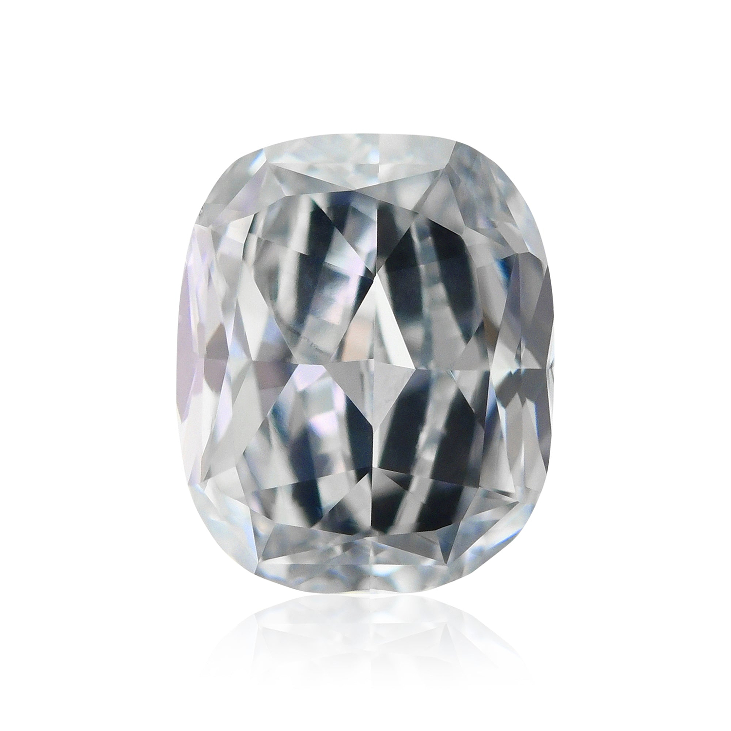 1.01 Carat Fancy Grayish Blue Cushion Diamond VS1 GIA