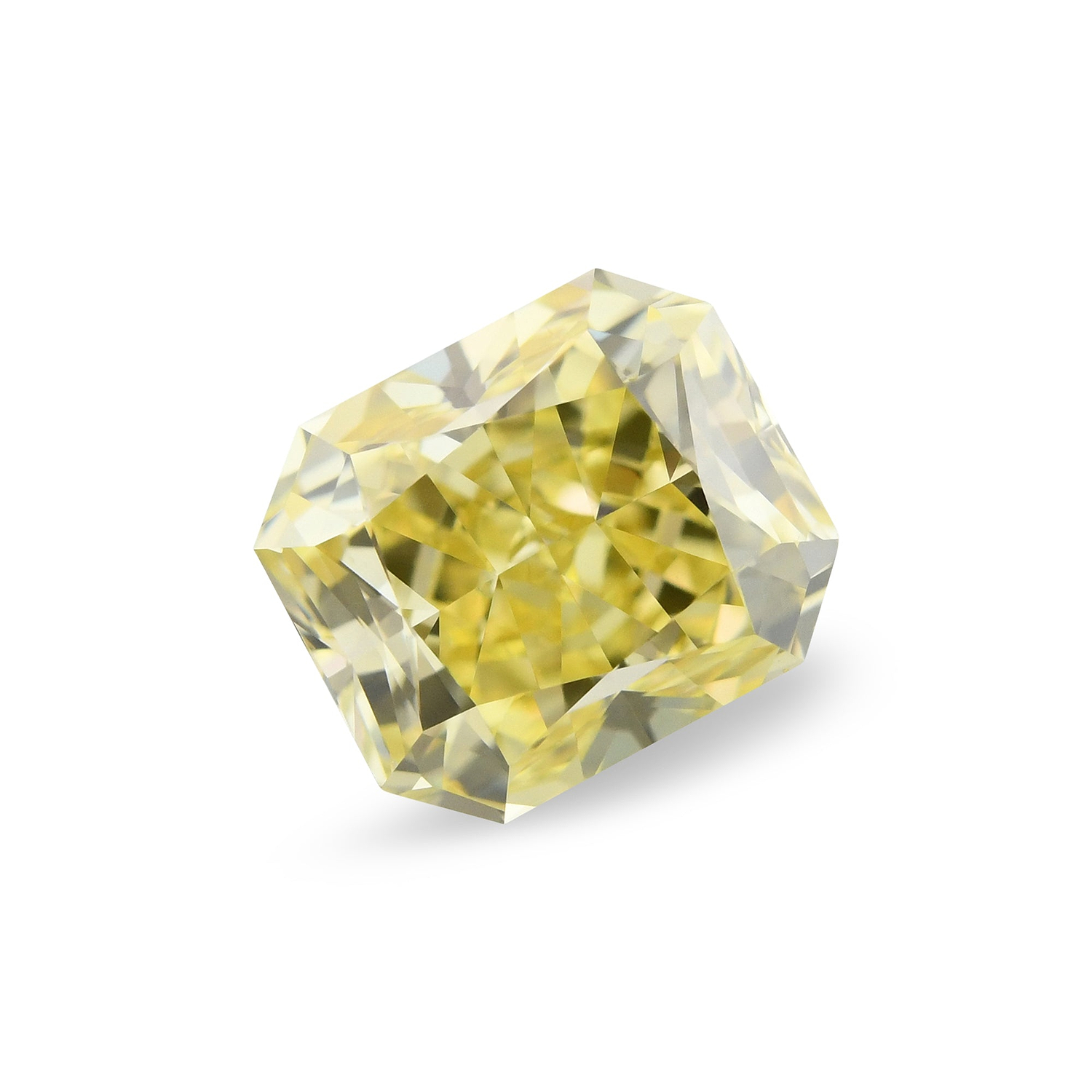1.01 Carat Fancy Deep Yellow Radiant Diamond VS1 GIA