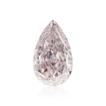 1.37 Carat Fancy Light Purplish Pink Pear Diamond VVS1 GIA