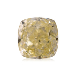 2.07 Carat Fancy Yellow Cushion Diamond VS1 GIA