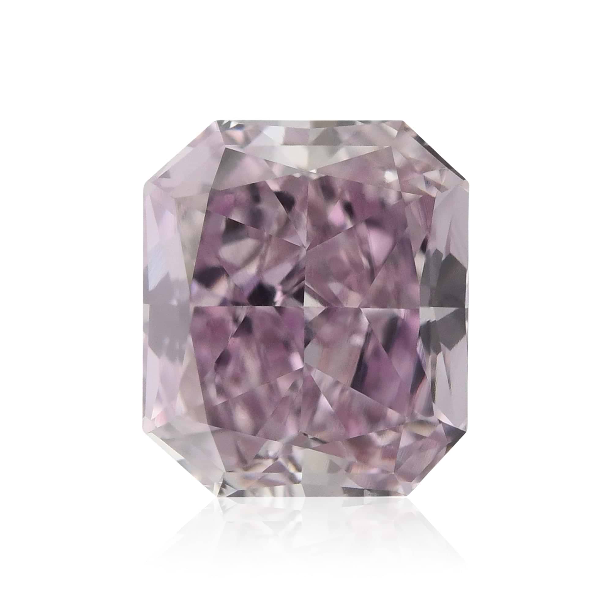 1.03 Carat Fancy Intense Pink Purple Radiant Diamond VS2 GIA | LEIBISH