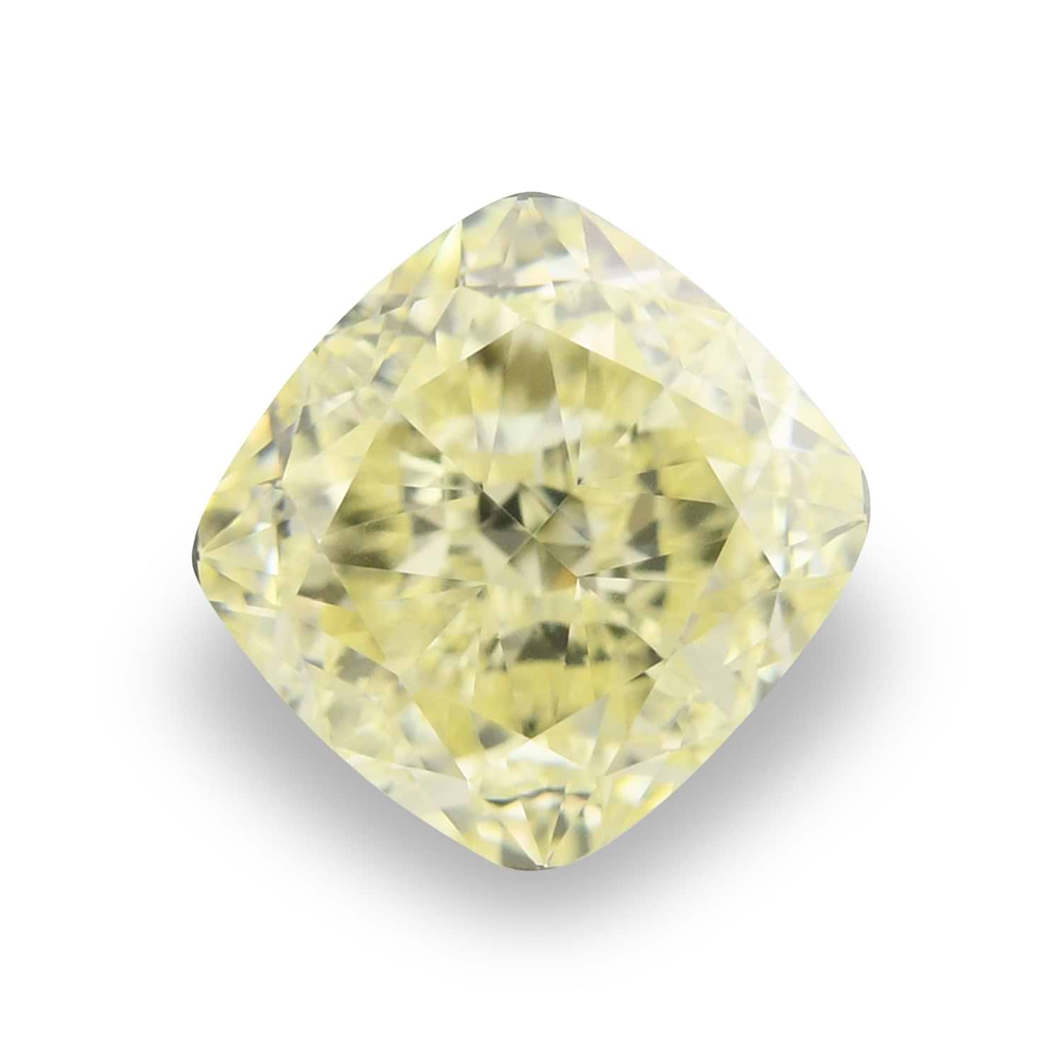1.71 Carat Y-Z Cushion Diamond VVS2 GIA