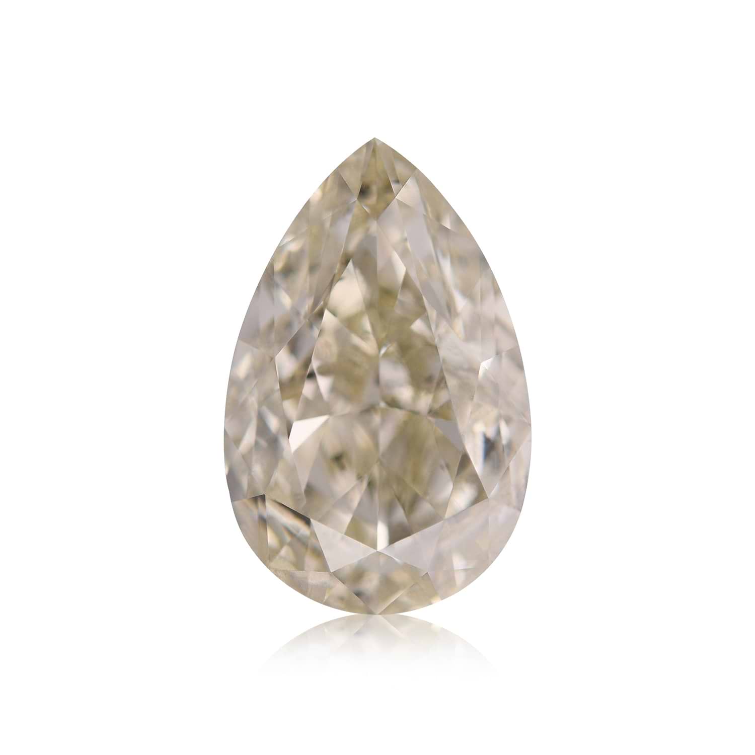 4.01 Carat S-T Pear Diamond I1 GIA