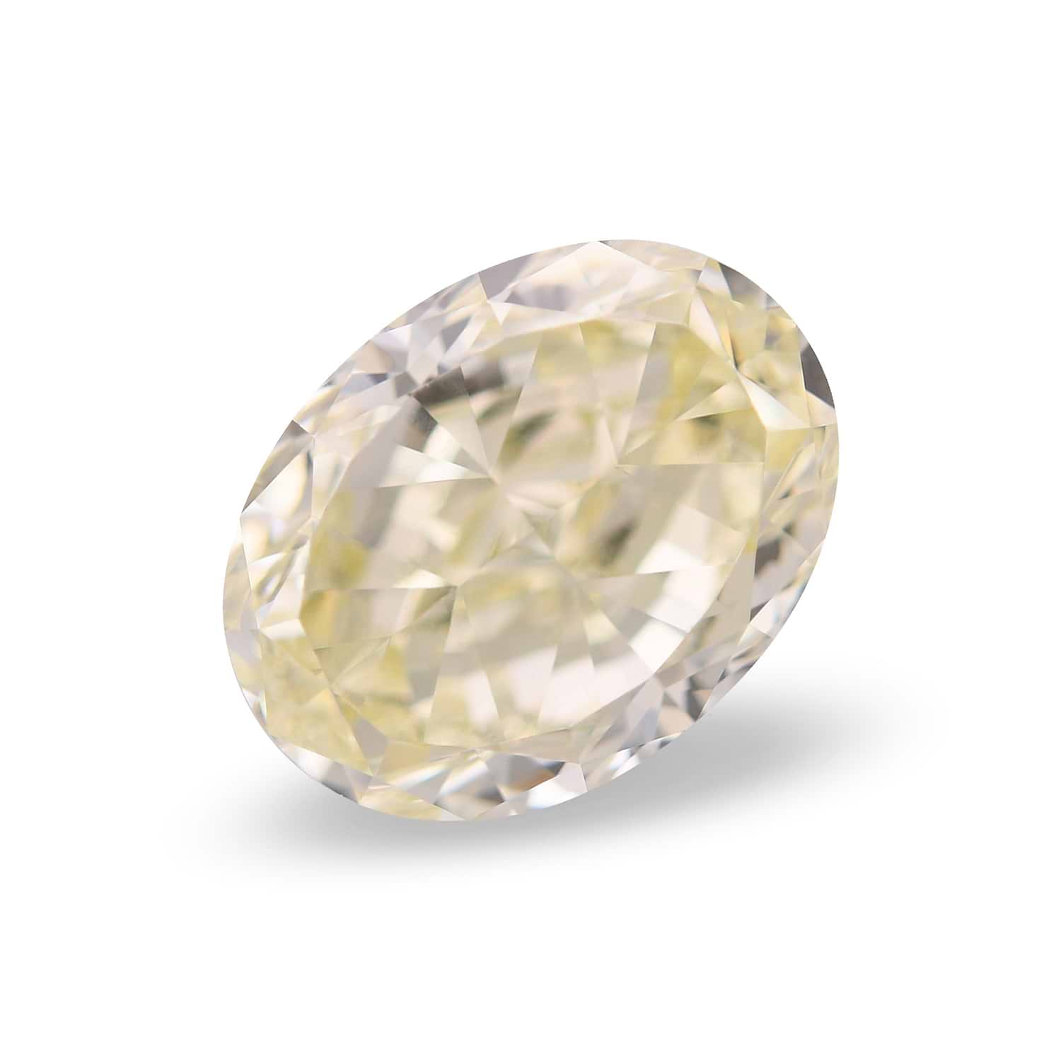 3.08 Carat W-X Oval Diamond VVS1 GIA