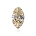 4.27 Carat Fancy Yellow Marquise Diamond I1 GIA