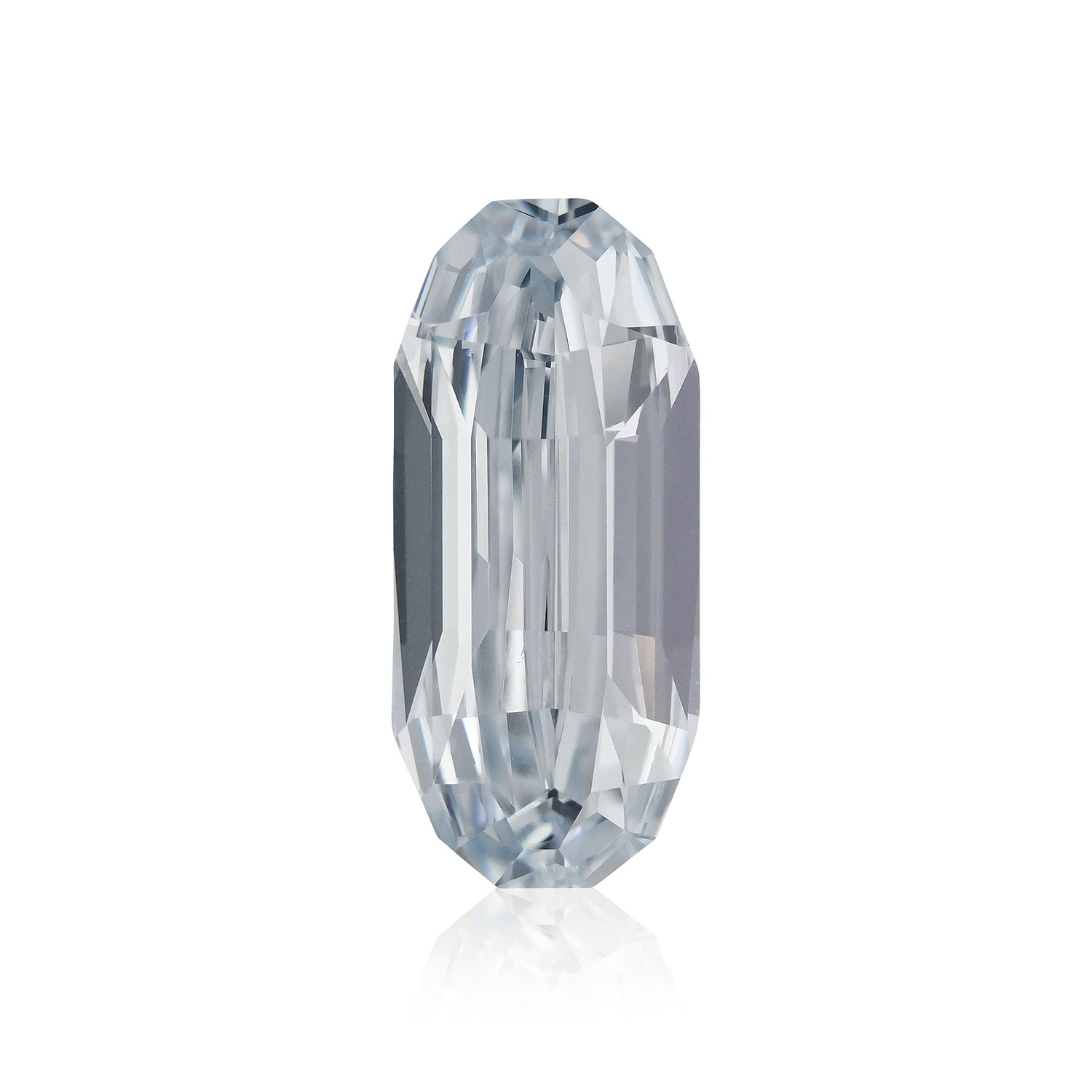 2.03 Carat Fancy Blue Oval Diamond VVS2 GIA