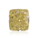 2.01 Carat Fancy Yellow Cushion Diamond SI1 GIA