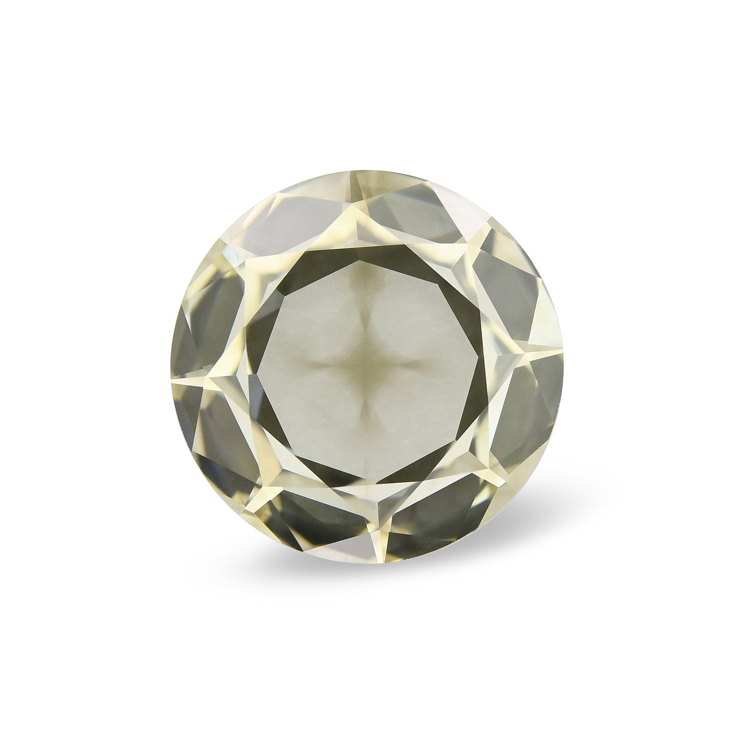 1.61 Carat Fancy Light Gray Round Brillant Diamond  GIA