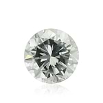 0.29 Carat Fancy Light Gray Blue Round Brillant Diamond SI2 GIA
