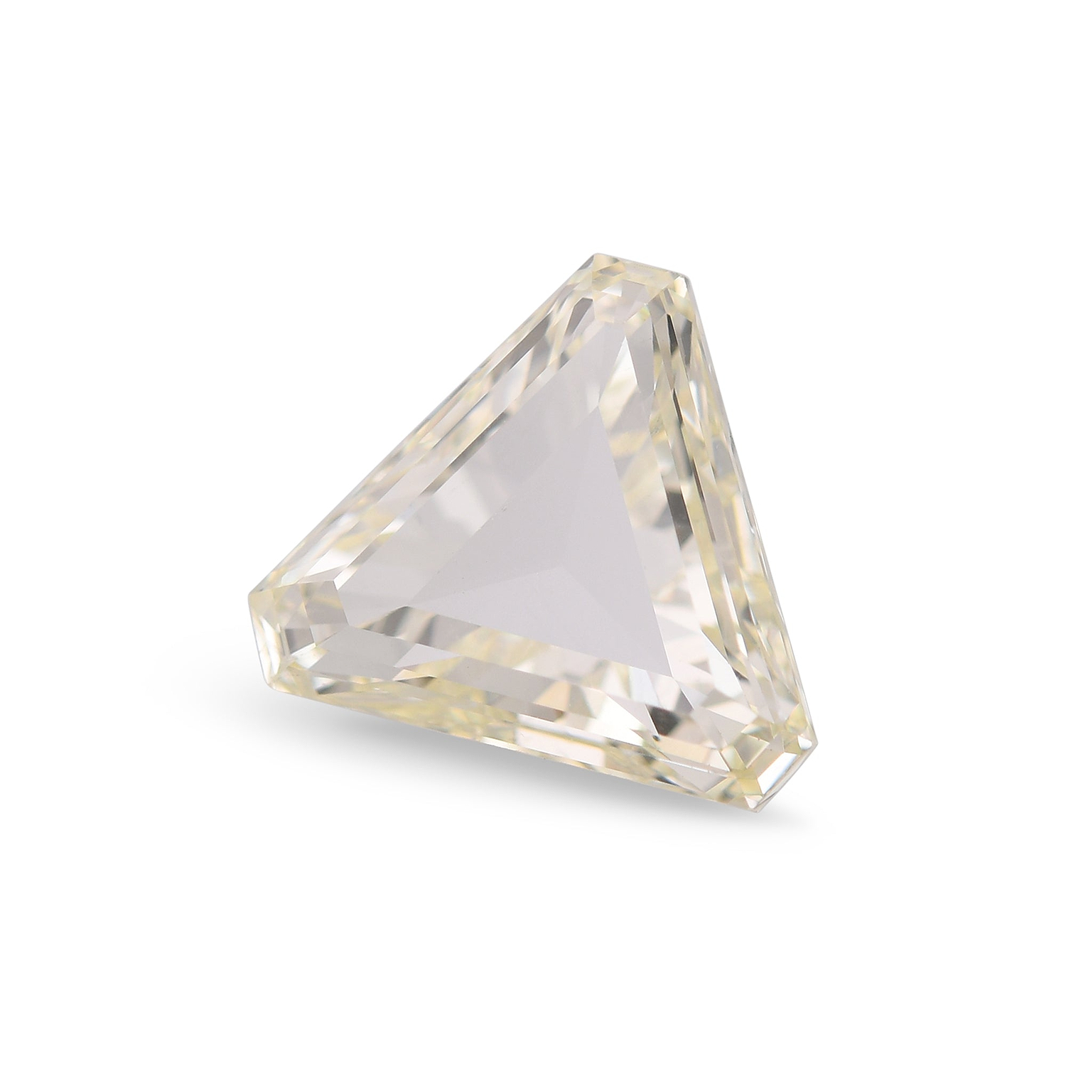 3.50 Carat S-T Triangle Diamond SI1 GIA