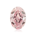 1.02 Carat Fancy Intense Pink Oval Diamond IF GIA
