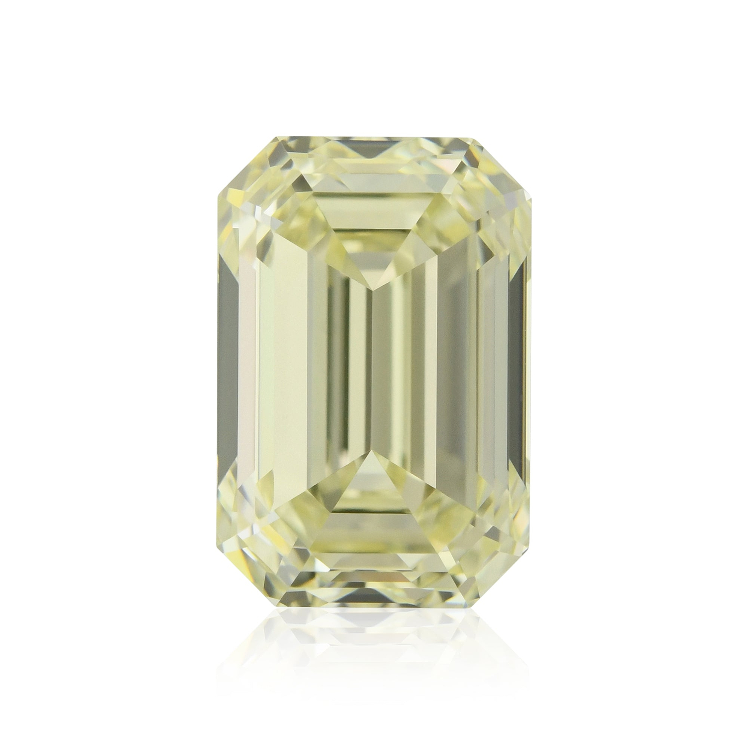 2.20 Carat U-V Emerald Diamond FL GIA