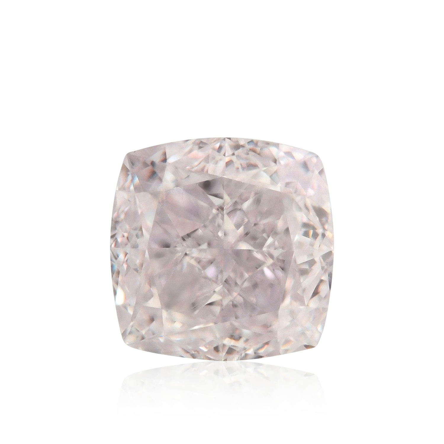 0.75 Carat Very Light Pink Cushion Diamond VS2 GIA