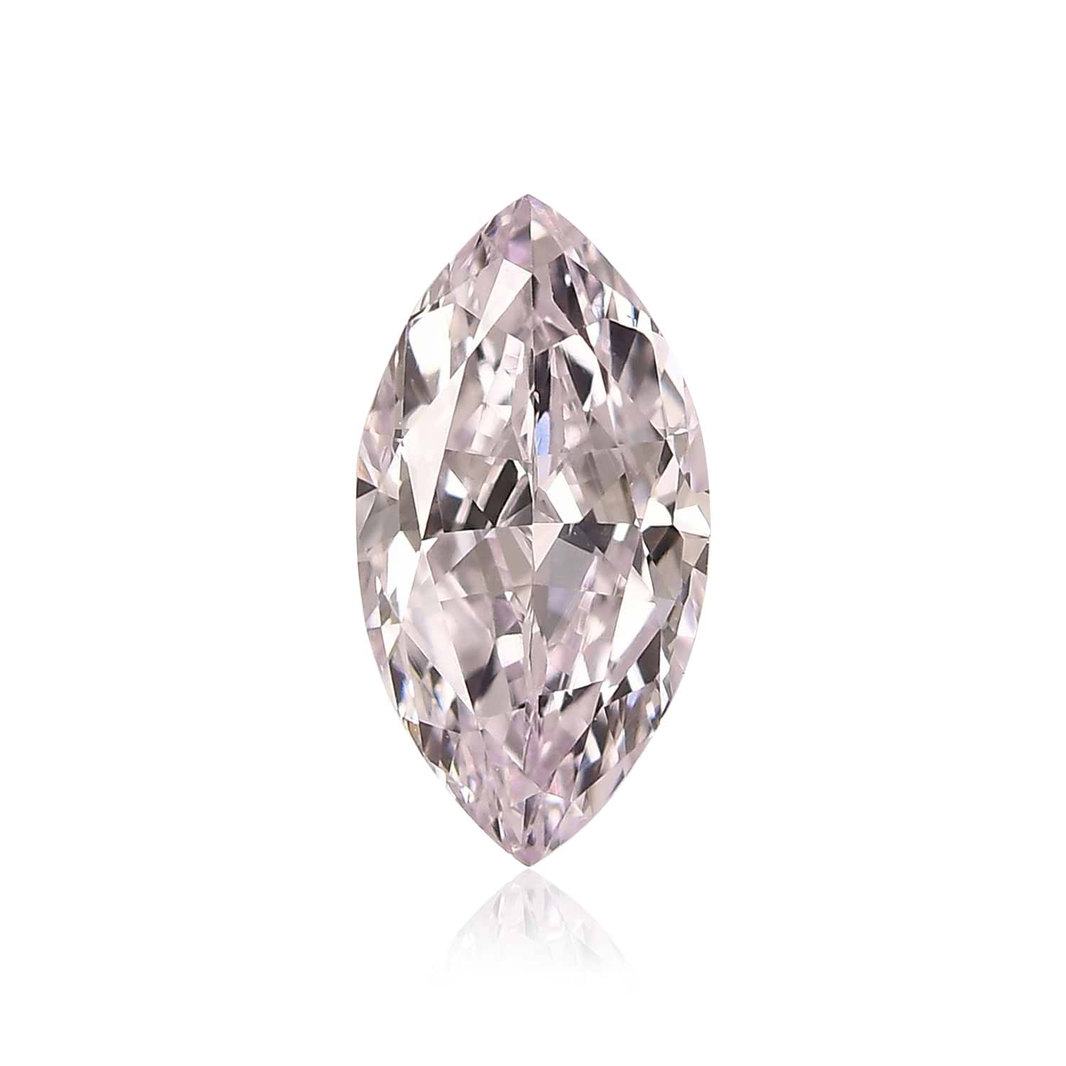 0.51 Carat Light Purple Marquise Diamond VS1 GIA