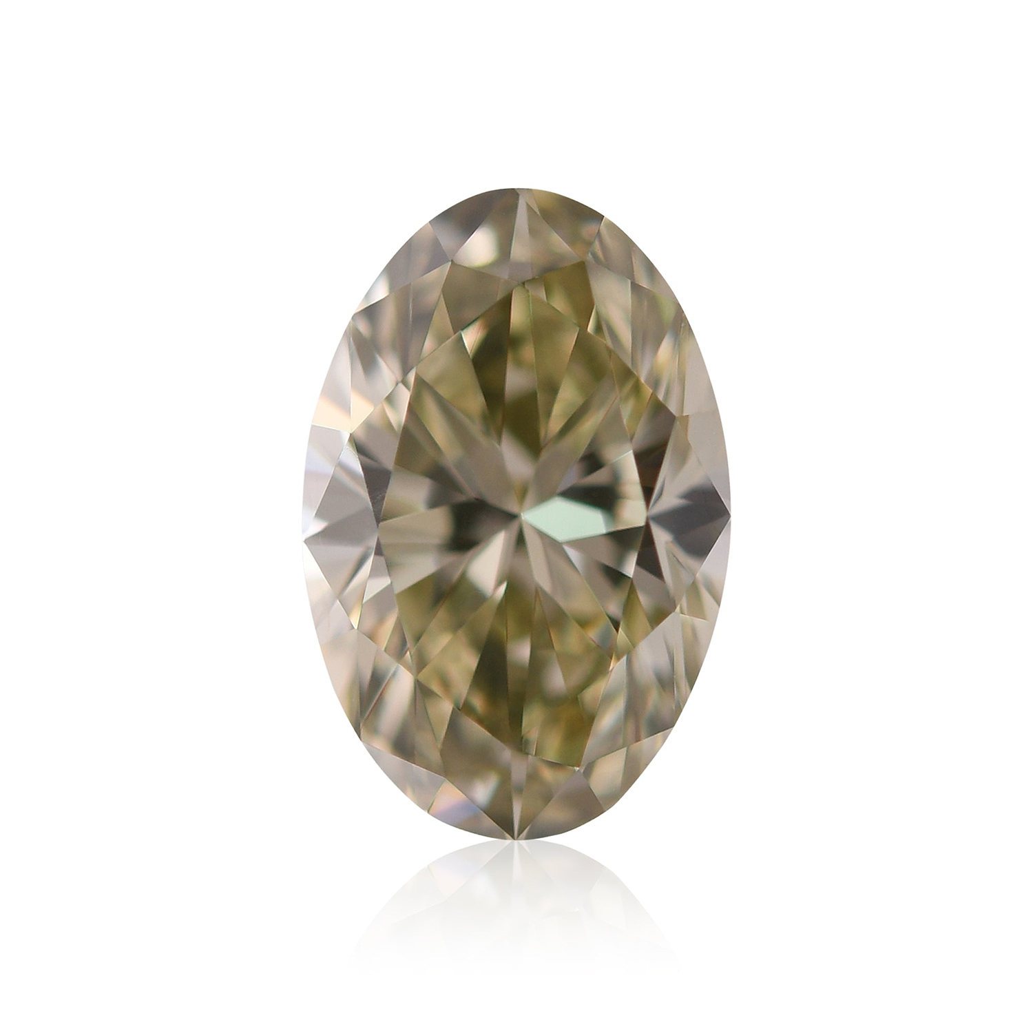 1.00 Carat Chameleon Oval Diamond VS1 GIA