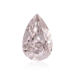0.53 Carat Fancy Brownish Pink Pear Diamond VS2 GIA