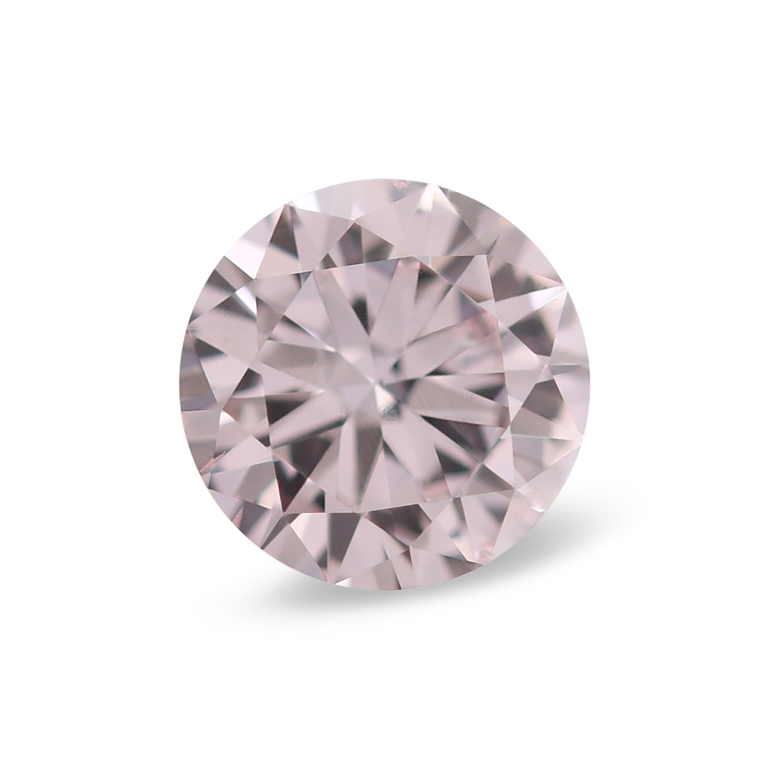 0.36 Carat Fancy Light Pink Round Brillant Diamond SI1 GIA