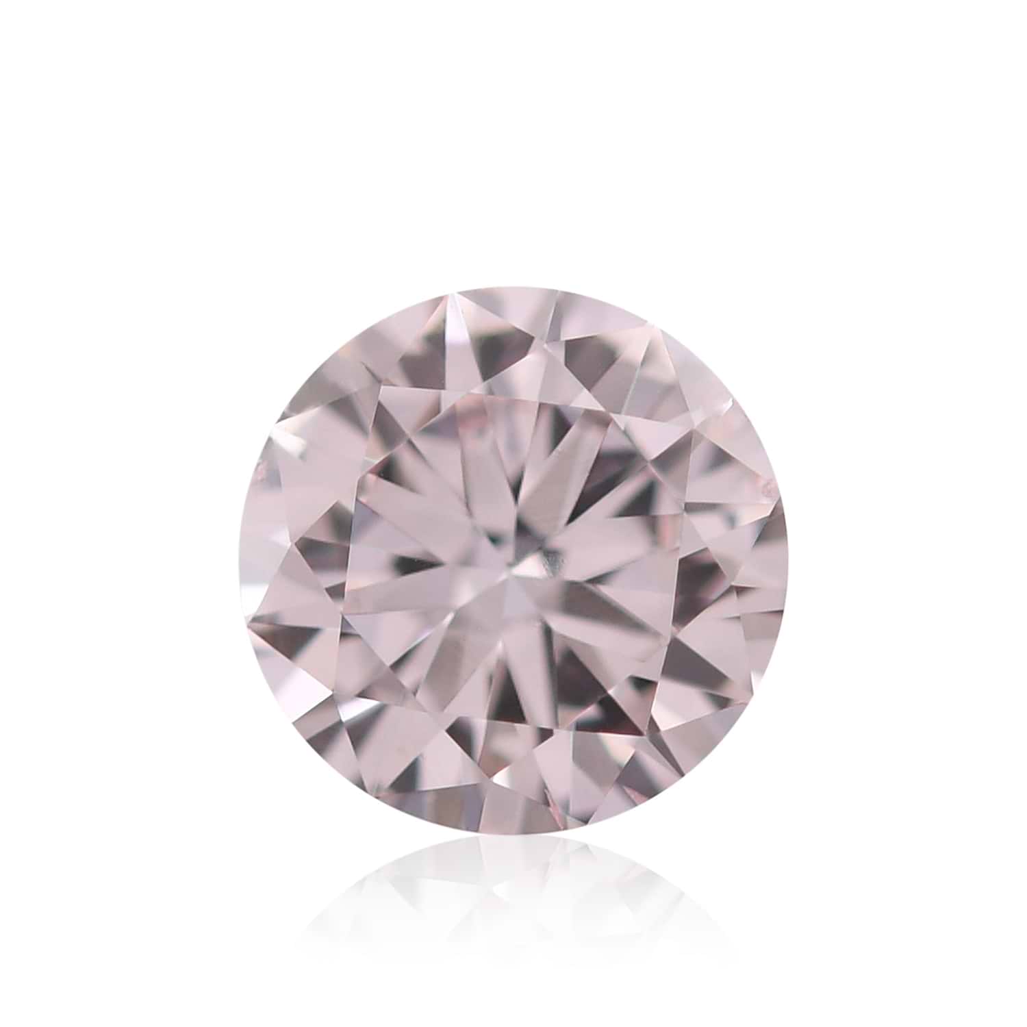 0.36 Carat Fancy Light Pink Round Brillant Diamond SI1 GIA