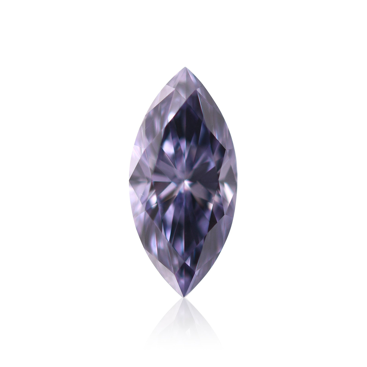 0.30 Carat Fancy Gray Violet Marquise Diamond VS2 GIA
