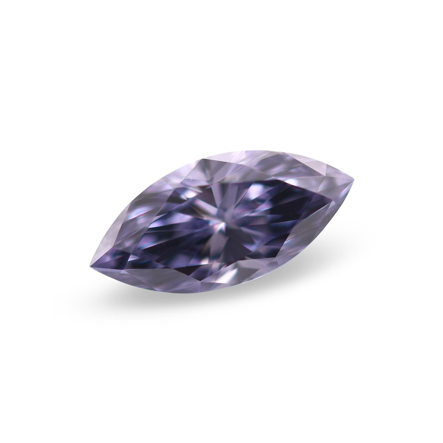 0.30 Carat Fancy Gray Violet Marquise Diamond VS2 GIA