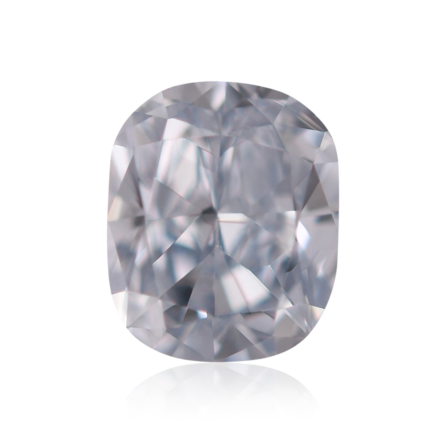 0.15 Carat Fancy Blue Cushion Diamond VS1 GIA