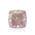1.03 Carat Fancy Pinkish Brown Cushion Diamond SI1 GIA