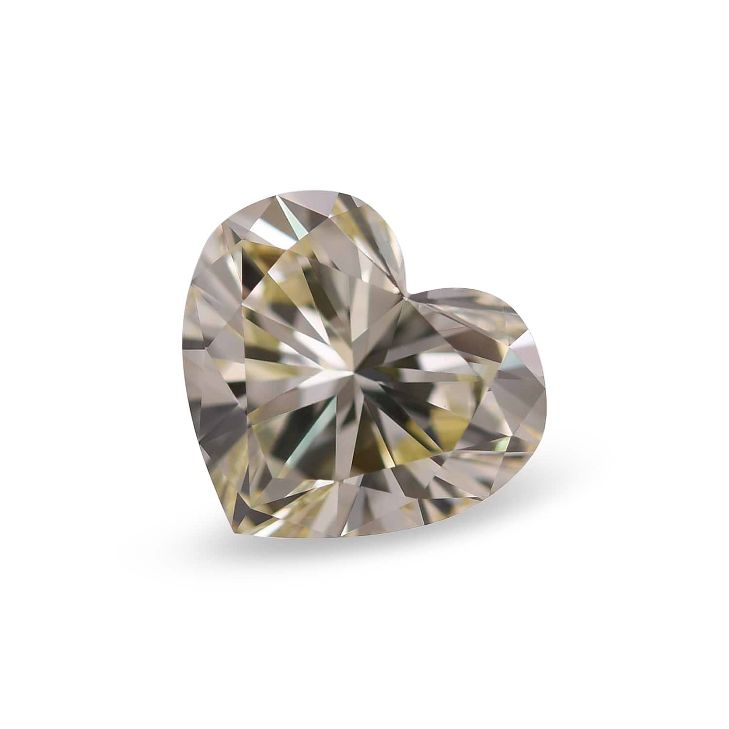 1.46 Carat Chameleon HEART Diamond VVS1 GIA