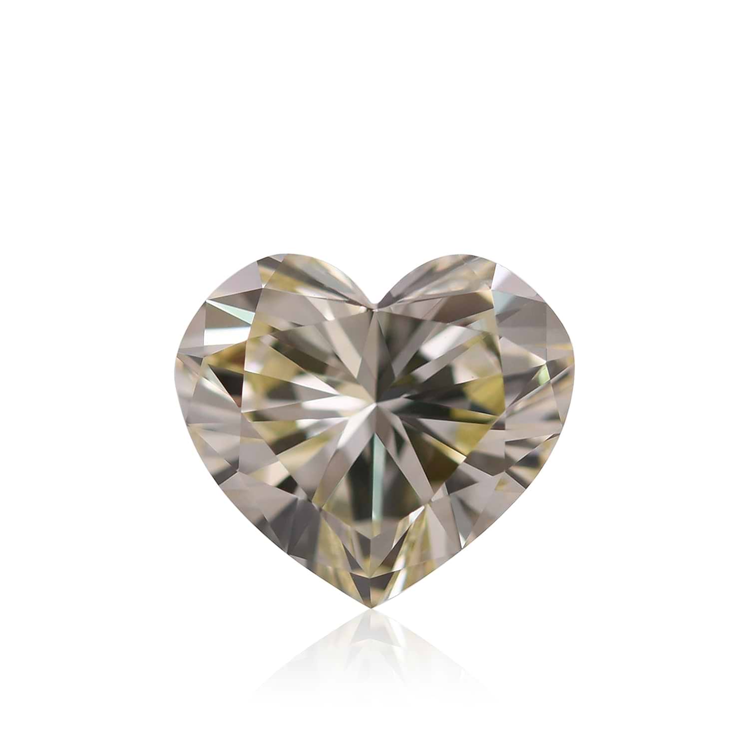1.46 Carat Chameleon HEART Diamond VVS1 GIA
