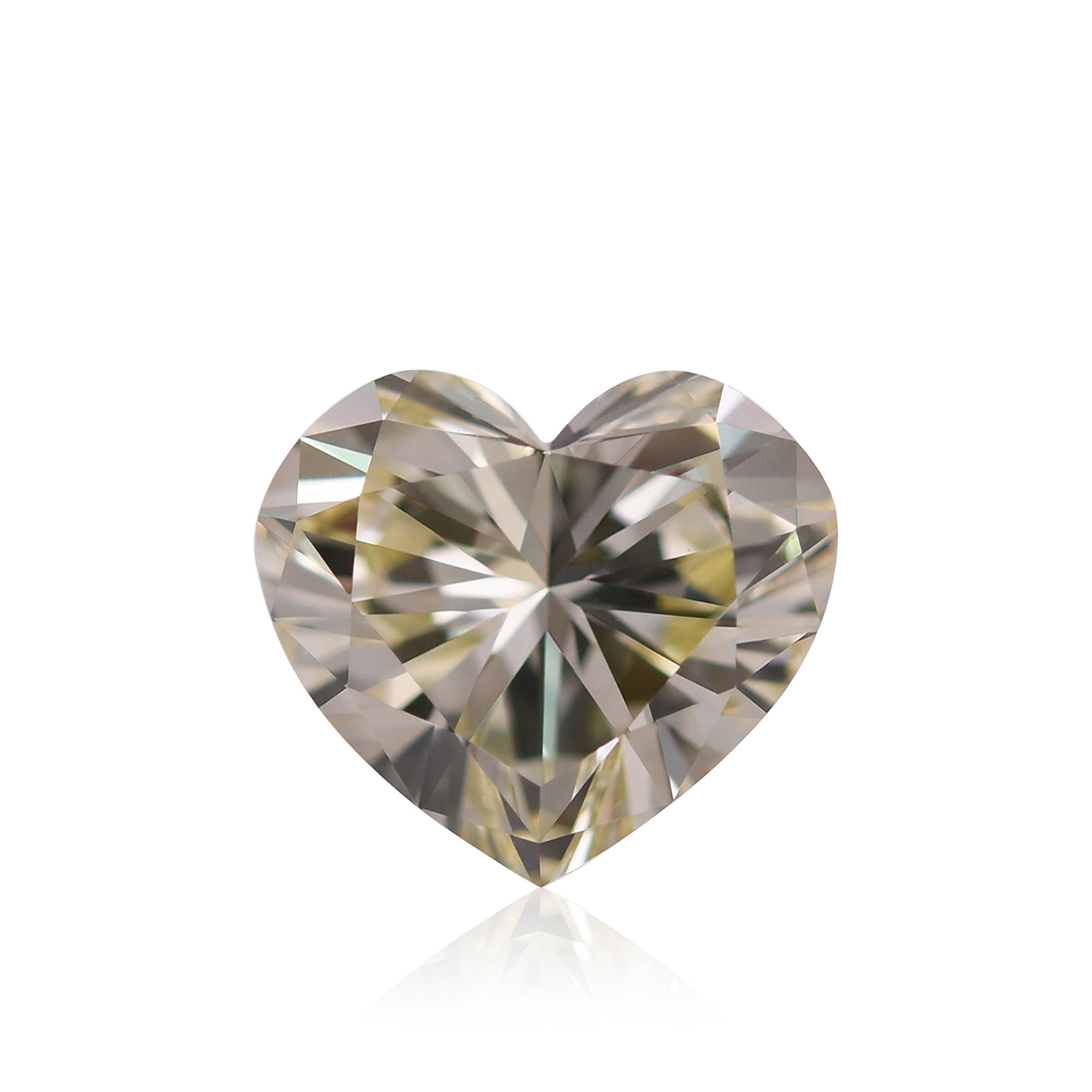 1.46 Carat Chameleon HEART Diamond VVS1 GIA