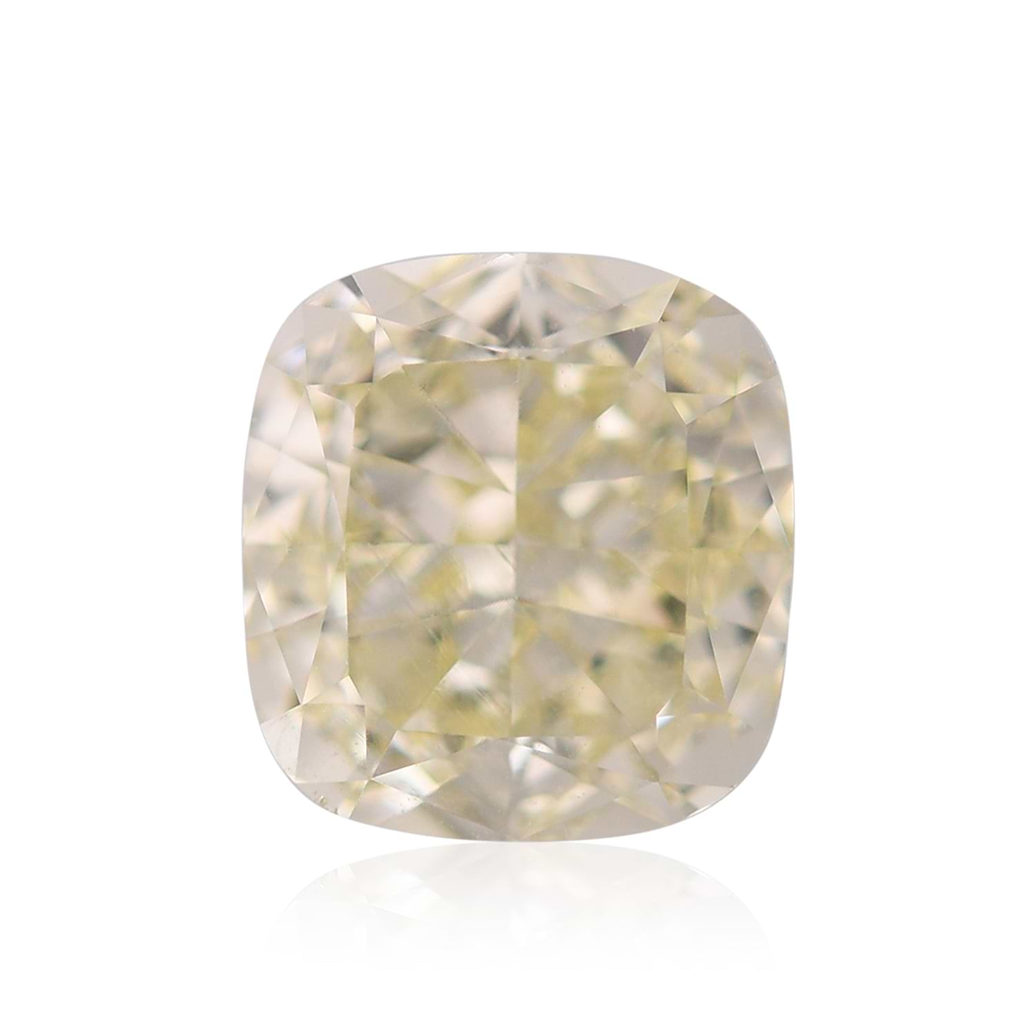 1.52 Carat Fancy Light Yellow Radiant Diamond SI1 GIA