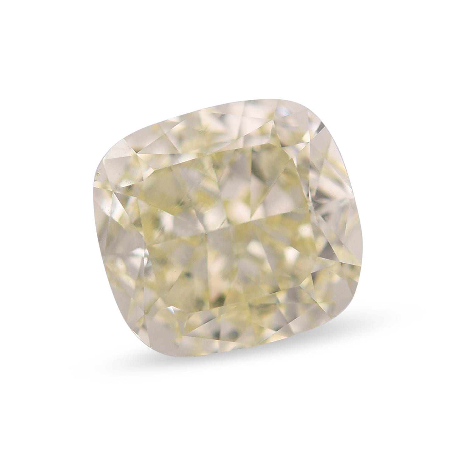 1.52 Carat Fancy Light Yellow Radiant Diamond SI1 GIA