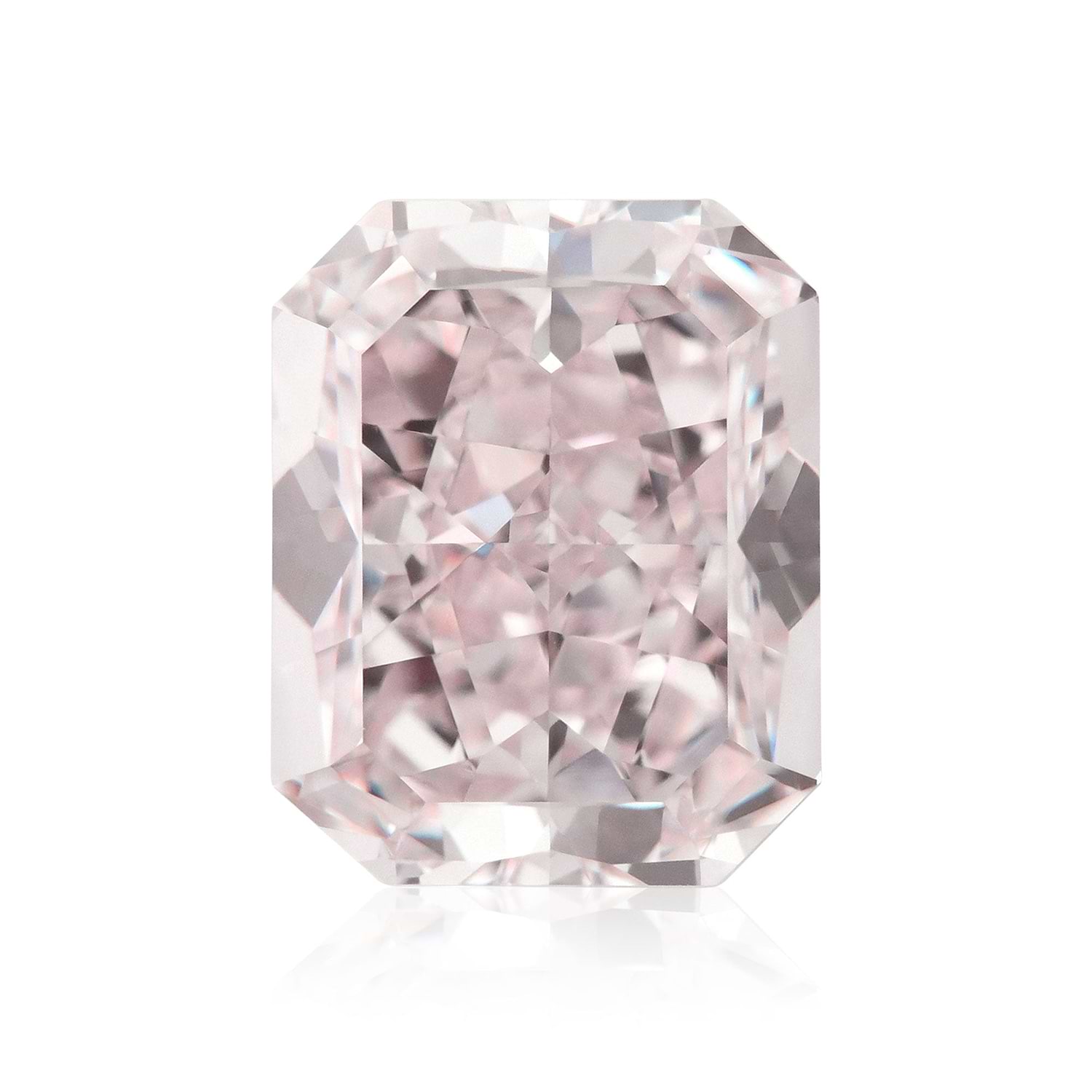 2.17 Carat Light Pink Radiant Diamond VS2 GIA
