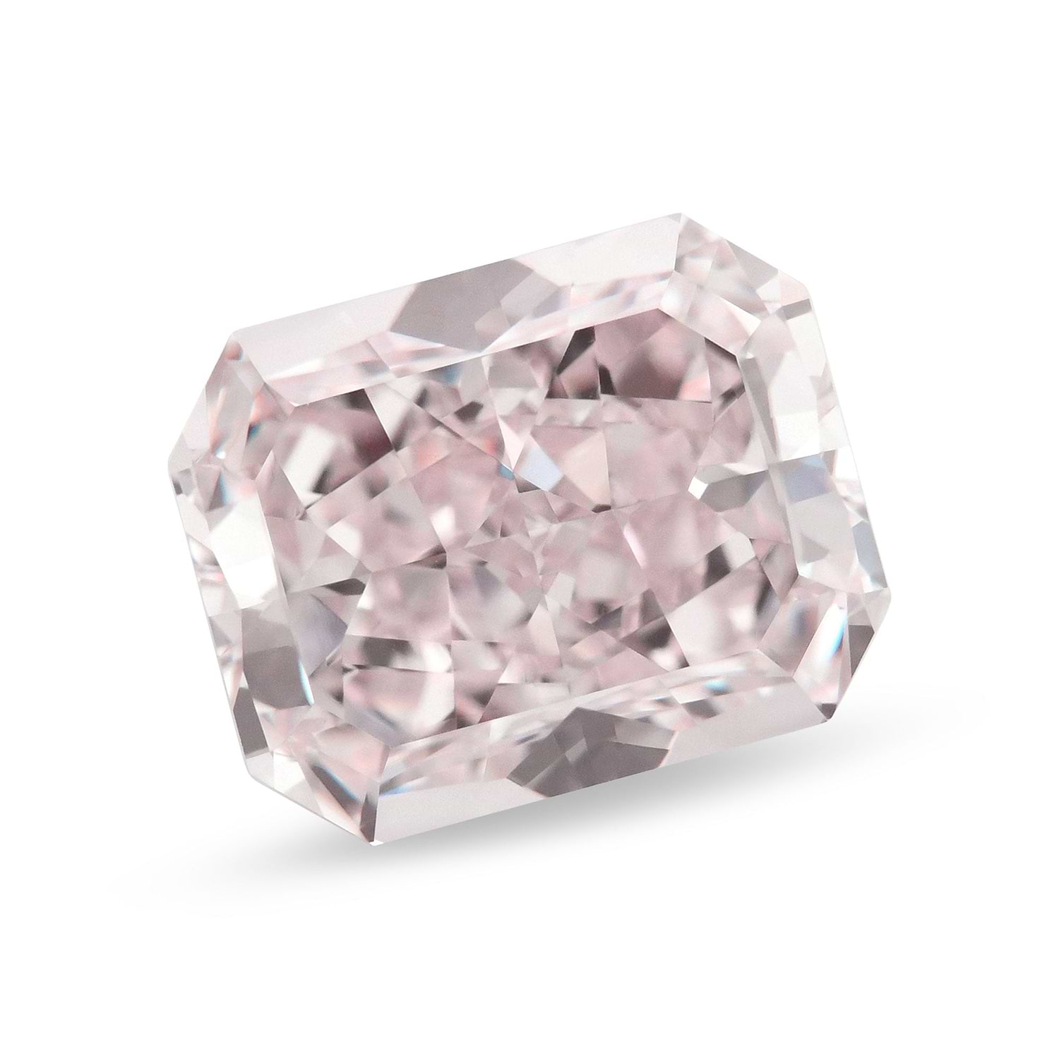2.17 Carat Light Pink Radiant Diamond VS2 GIA