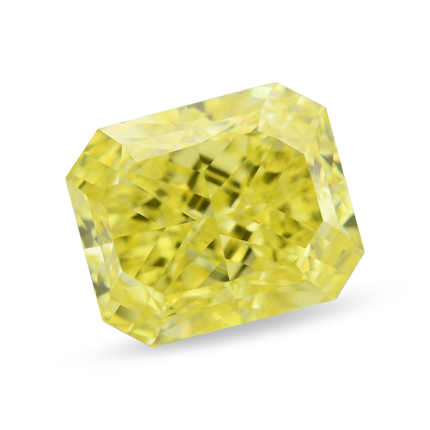 2.01 Carat Fancy Intense Yellow Radiant Diamond VS1 GIA