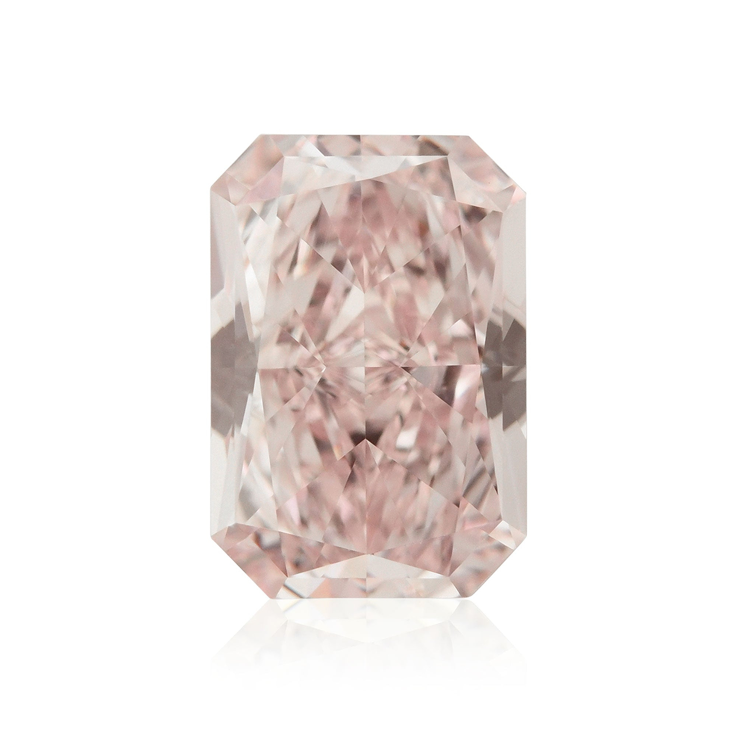 1.01 Carat Light Pink Radiant Diamond VS1 GIA