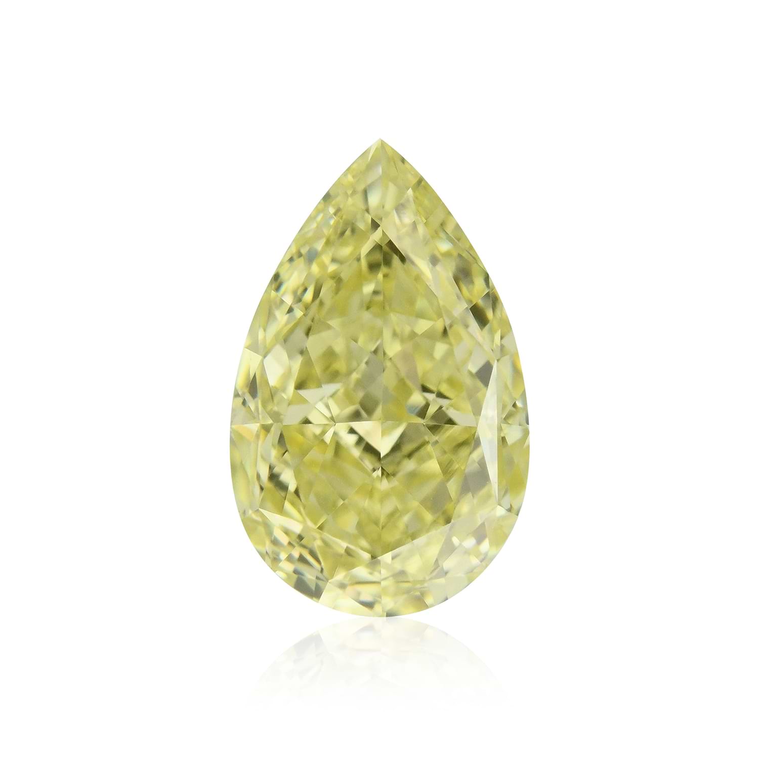 1.07 Carat Fancy Intense Yellow Cushion Diamond VVS2 GIA