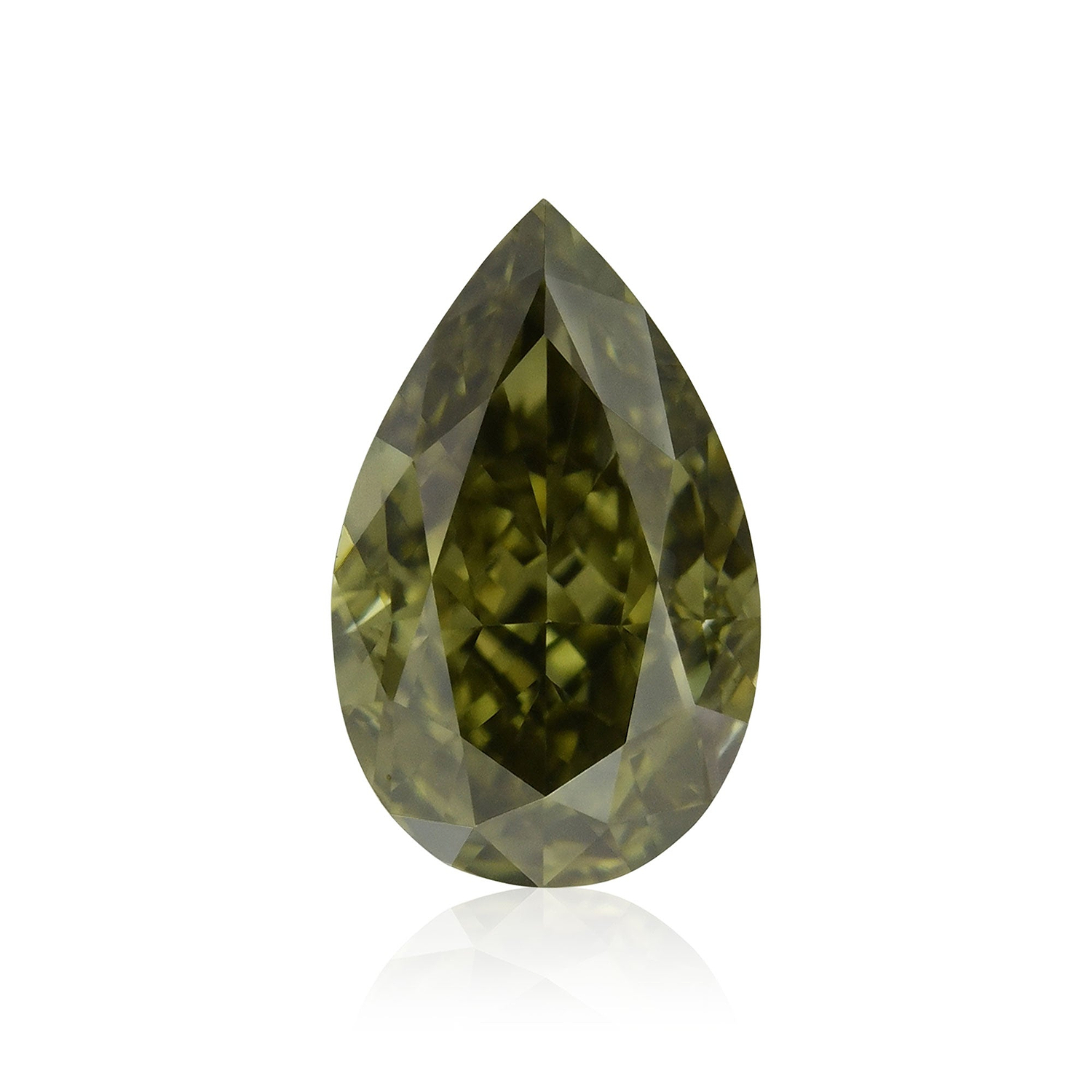 0.51 Carat Chameleon Pear Diamond VS1 GIA