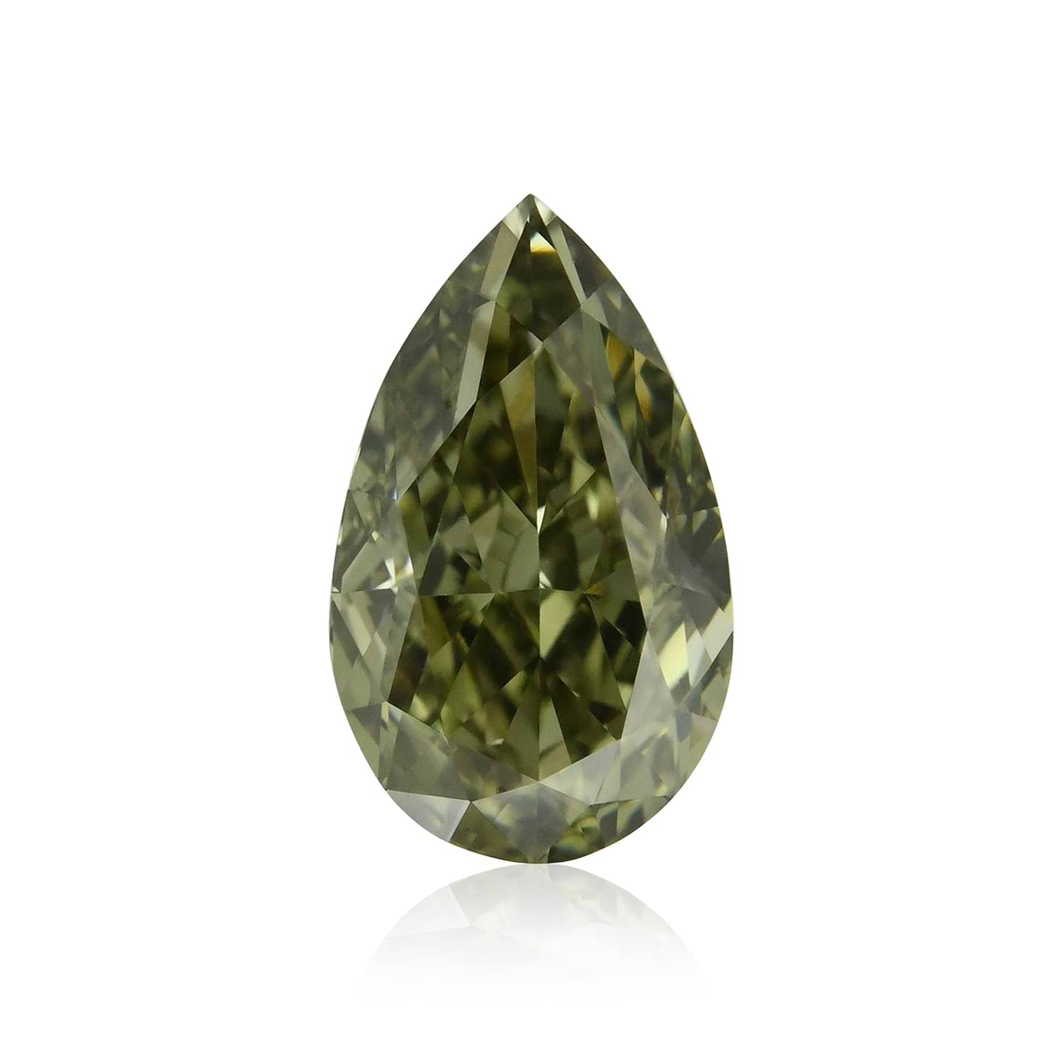 0.51 Carat Chameleon Pear Diamond VS2 GIA