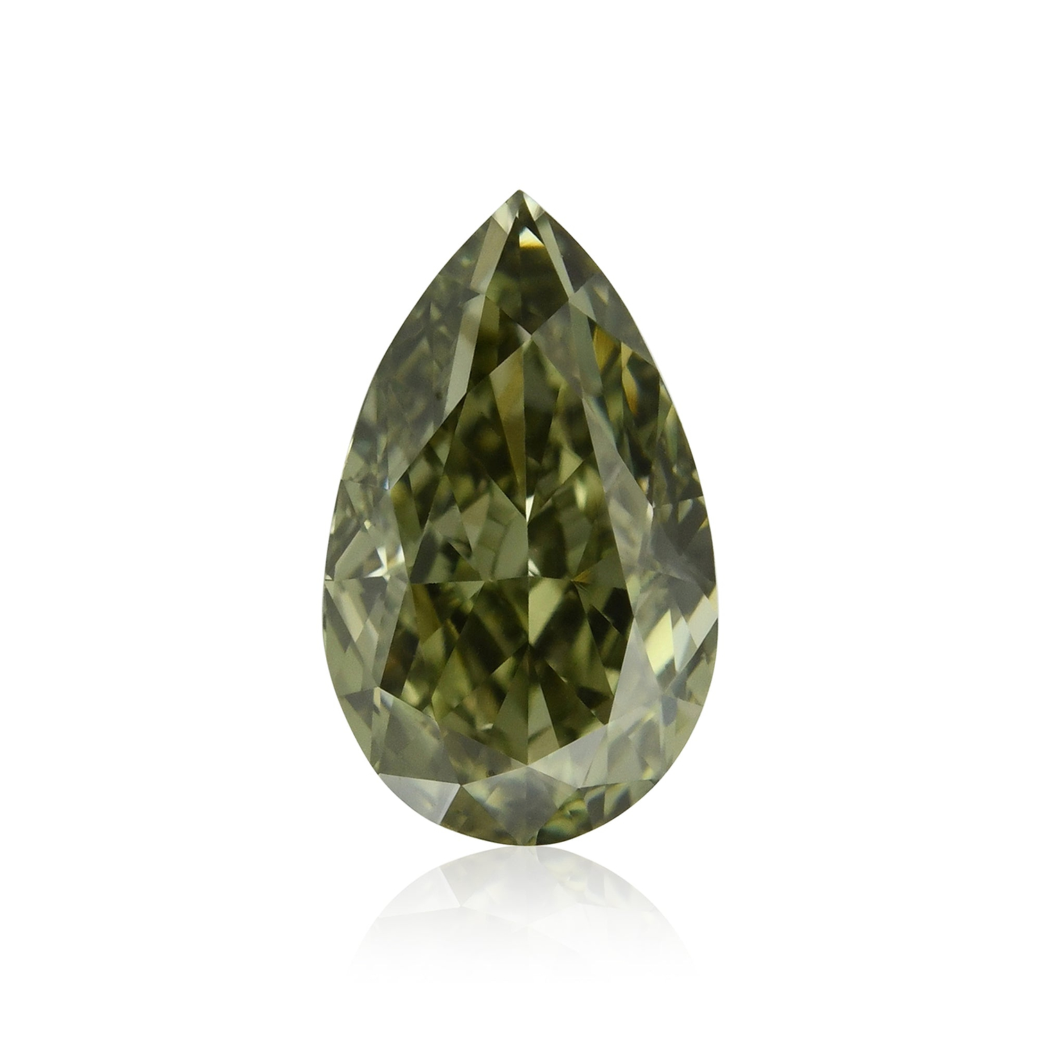 0.51 Carat Chameleon Pear Diamond VS2 GIA